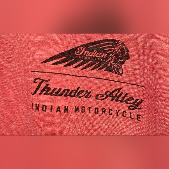 Indian Motorcycle Cotton Blend Tee Shirt Size XL - Picture 2 of 4